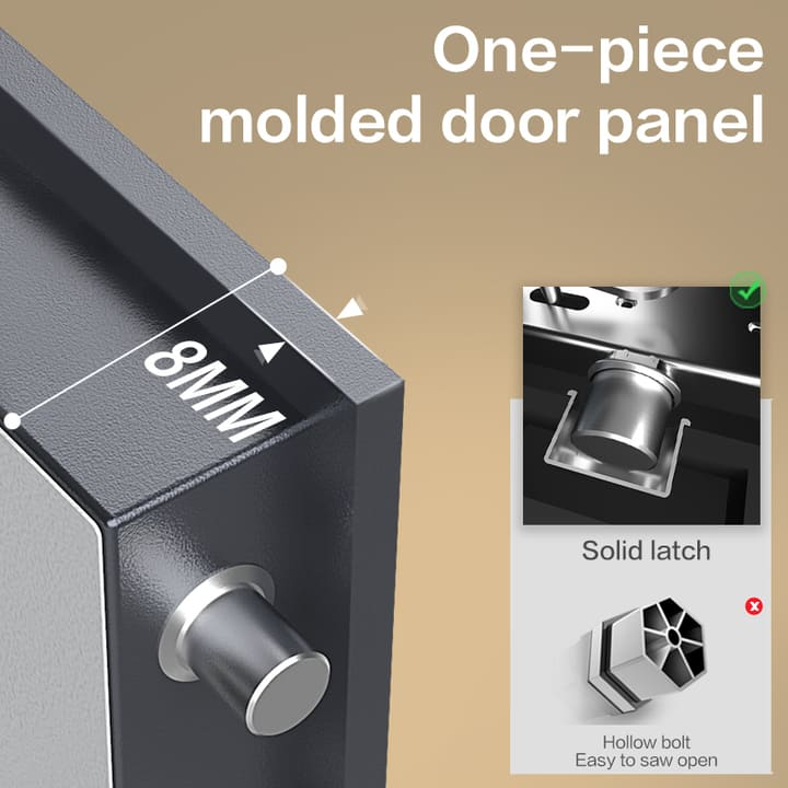 DELI Digital Safety Box with Dual Locks ET623 - Image 3