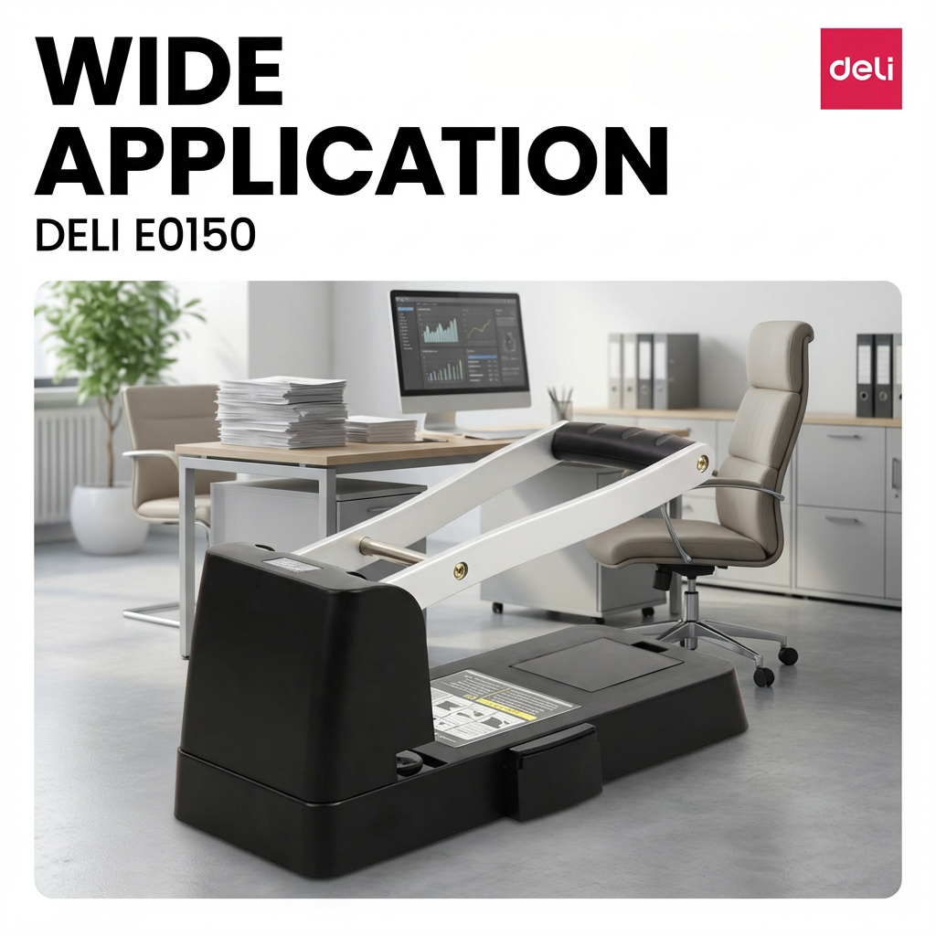 DELI Heavy Duty Hole Puncher Machine E0150 - Image 6