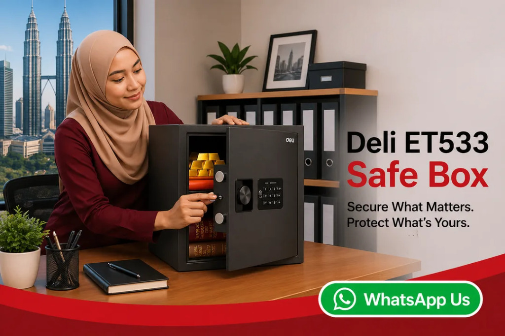 DELI Digital Safe Box ET533 - Image 6