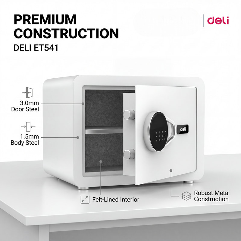 DELI Digital Safe Box ET541 - Image 7