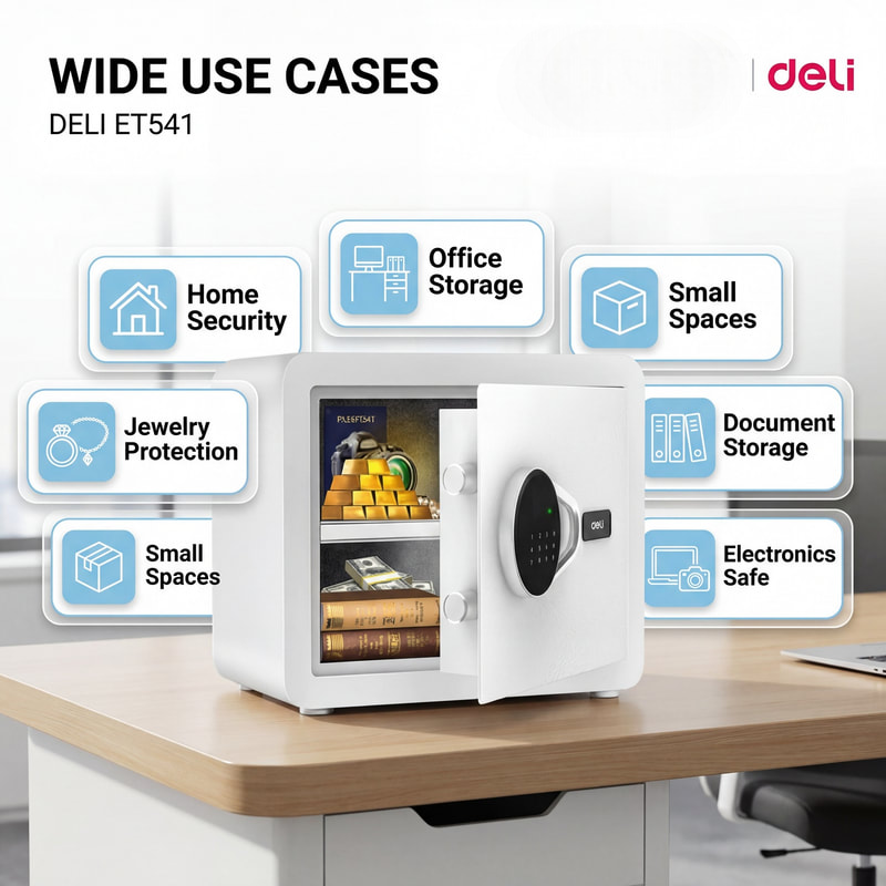 DELI Digital Safe Box ET541 - Image 6